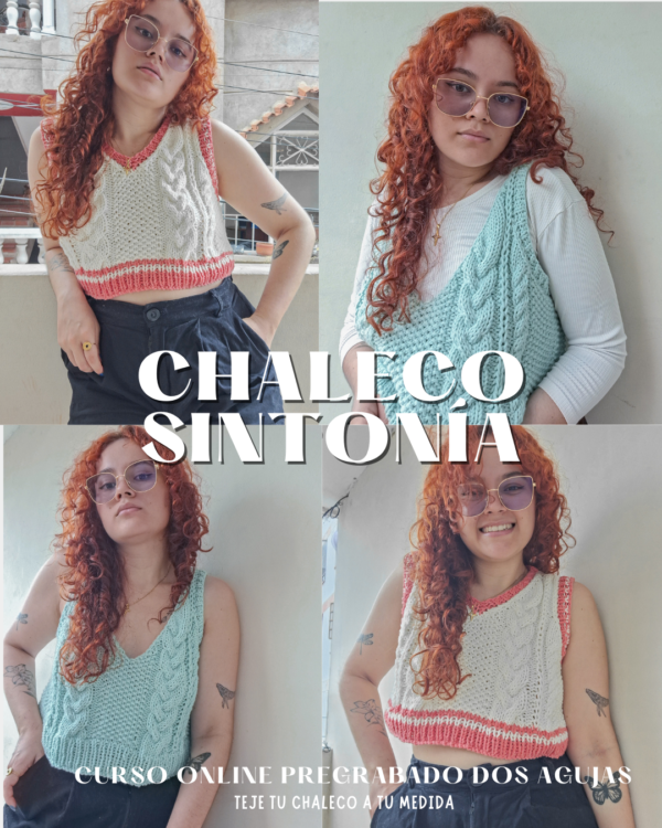 CURSO CHALECO CHUNKY SINTONIA - Imagen 2