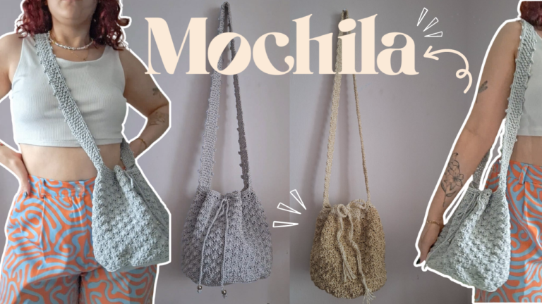 TUTORIAL+PATRÓN MOCHILA – crochet